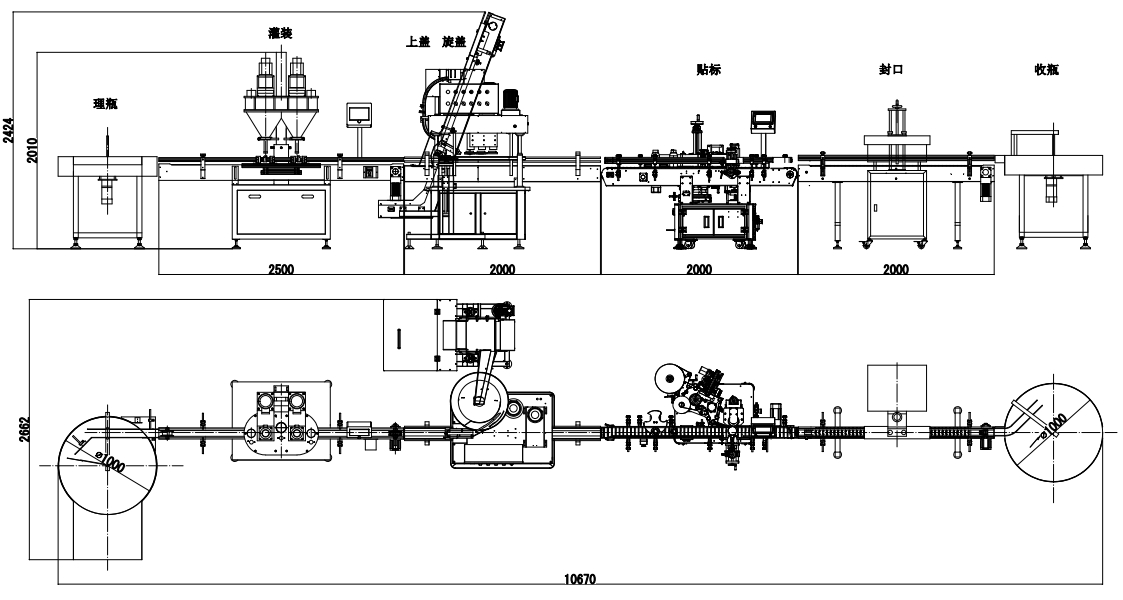APG-02BDouble Head Powder Filling Machine